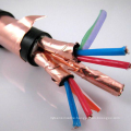 Copper core PVC/PE /XLPE/F46 insulated  copper tape twisted shield PVC sheath instrument cable low voltage